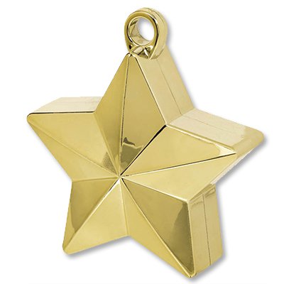 Грузик для шаров Звезда золотая 1302-0662