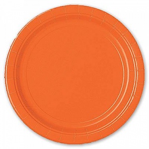 Тарелка Оранжевый Апельсин 17 см 8 шт (1502-1105)