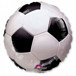 Шар с гелием Футбольный мяч (1202-0253)