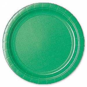 Тарелка Зеленый Изумруд 17 см 8 шт (1502-1111)