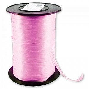 Ленточка для шаров розовая 5ммХ500м 1302-0081