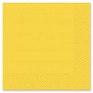 Салфетки Солнечно-Желтые 33 см (1502-0057)