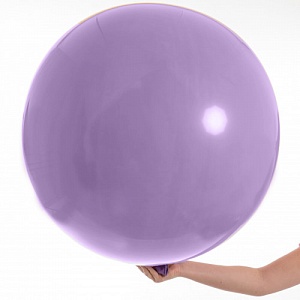 Большой шар с гелием Фиолетовый 70 см. (8009)