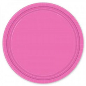 Тарелка Ярко-Розовая 17 см 8 шт (1502-1106)