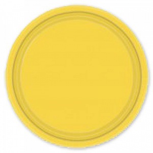 Тарелка Солнечно-Желтая 17 см 8 шт (1502-1104)