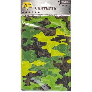 Скатерть п/э Камуфляж 1,3 м х 1,8 м (1502-1988)