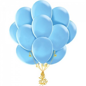Облако из голубых шаров 20 шт. (3006)
